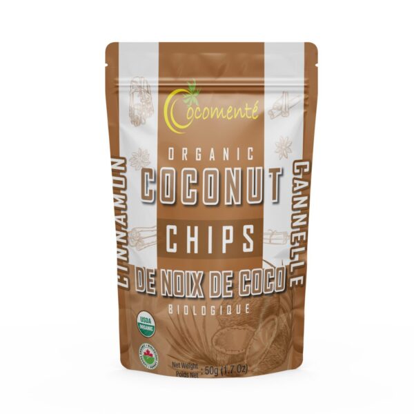 Organic Coconut Chips - Cinnamon